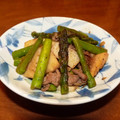 piro55's cooksnap of when they made タケノコとアスパラガスの照り照り炒め.