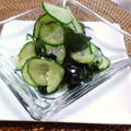 ちびぷりん's cooksnap of when they made すし酢で簡単♪きゅうりとわかめの酢の物.