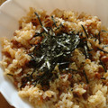 iketa's cooksnap of when they made 簡単!納豆マヨチーズ炒飯.