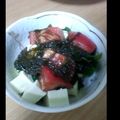 じゅんの助's cooksnap of when they made もずく豆腐サラダ.