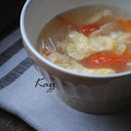 kazz72's cooksnap of when they made 簡単☆トマトと卵のスープ☆取り分けOK.