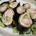 よっしゃん's cooksnap of when they made えのきがご飯だよ☆サラダ巻き風.