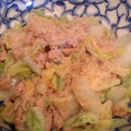 じょせびー's cooksnap of when they made はくさいとツナのゴマあえ.
