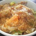 ☆りりん☆'s cooksnap of when they made 揚げ玉入りたまご丼。.
