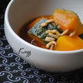 kazz72's cooksnap of when they made かぼちゃのそぼろあんかけ.