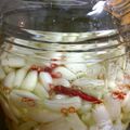 横浜デイジー's cooksnap of when they made ✿ラッキョウのかんたん甘酢漬け✿.