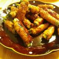 yu＋'s cooksnap of when they made 豚肉の甘酢しょうが巻き.