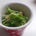 akaijam's cooksnap of when they made えのきと水菜のマヨぽん.