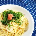 ｍａｒｉ♪'s cooksnap of when they made ✿簡単速攻❀お店の味✿クリーム明太パスタ.