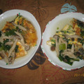 ちかぽん０８０３'s cooksnap of when they made 豆腐とほうれん草の和風あんかけオムレツ♡.