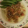 るくさーな's cooksnap of when they made さばみそ缶で冷製パスタ.