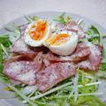 poilane's cooksnap of when they made 水菜とベーコンのペッパーサラダ.