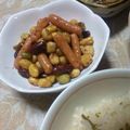 なつきばぁば's cooksnap of when they made ビーンズ&ウインナーのマヨソテー.
