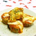 シャンプーハット's cooksnap of when they made ピザ風しゅうまい.