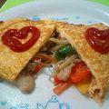 ☆★ひよこ★☆'s cooksnap of when they made パク02野菜オムレチュ☆.