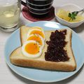 ぱふ♪'s cooksnap of when they made ゆで卵とあんバターのトースト♪.