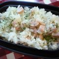 レオン犬's cooksnap of when they made お魚のソーセージ入り♪バターライス.