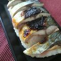 mamylife's cooksnap of when they made 焼き鯖寿司.