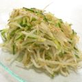 papikun's cooksnap of when they made もやしの柚子胡椒ナムル.