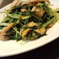 ポメラー's cooksnap of when they made 水菜と豚肉のカラシ和え.