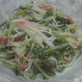 九道礼菜's cooksnap of when they made 簡単！水菜と竹輪のあっさり和え.