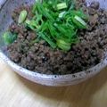 れんとママ４１４'s cooksnap of when they made ご飯に！麺に！相性抜群♪最強の挽き肉あん.