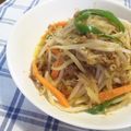ＢＵＴＴＯＮ3's cooksnap of when they made もやしの辛味噌炒め.
