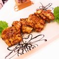 ange＊'s cooksnap of when they made 鱧の照り焼き～バルサミコ.