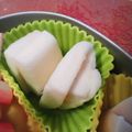 ★ひいらぎ★'s cooksnap of when they made お弁当に「ハンペンの味噌挟み焼き」.