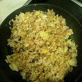 さぁ★たぁ★'s cooksnap of when they made きゃべつと桜エビの炒飯.