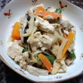 ruu310's cooksnap of when they made ✿切干大根の梅マヨおかか煮✿.
