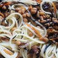 かぴーな's cooksnap of when they made ひじき煮と納豆のスパゲティ.
