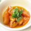 モモキト's cooksnap of when they made トマトと青じその酢の物.