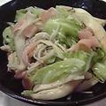 時花菜's cooksnap of when they made キャベツベーコンのクレソル煮.