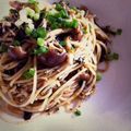 愉快なもみさん's cooksnap of when they made 海苔×のり♪和風パスタ.