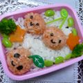フーミン✩'s cooksnap of when they made 子供が喜ぶお弁当☆さくらんぼ＆りんご.