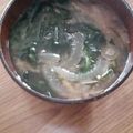 yukiyumisa's cooksnap of when they made ヘルシー！新たまねぎとわかめのお味噌汁.