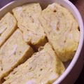 mikkusan's cooksnap of when they made 卵焼き☆スライスチーズヴァージョン.