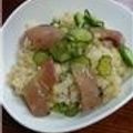 haruiroもも's cooksnap of when they made イナダの手こね寿司.