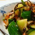 mmameco's cooksnap of when they made ✿即刻！胡瓜のキムチ漬け✿.