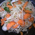 みるくむーな's cooksnap of when they made 三つ葉と切干大根の旨いおひたし♪.