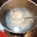 リカリカ☆'s cooksnap of when they made 簡単！ハムともやしのスープ.