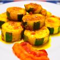saki1010's cooksnap of when they made ズッキーニのカレーマヨ炒め.