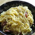 ふくめい's cooksnap of when they made パスタママ（卵スパゲティ）.