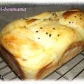 A-bonmama's cooksnap of when they made さつまいもマーブルパン.