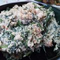 monchanママ's cooksnap of when they made にんじん葉の白和え.