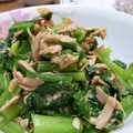 ばんねこ's cooksnap of when they made 小松菜とシーチキンのわさびしょうゆ和え.