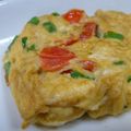ジョンリークッカー's cooksnap of when they made 彩り綺麗なトマト入り卵焼き♪.