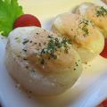 まじゅじゅ's cooksnap of when they made 食感がいい！長いもの明太子ソース焼き♪.