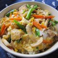 rainyblues's cooksnap of when they made とろとろ！彩り親子丼.